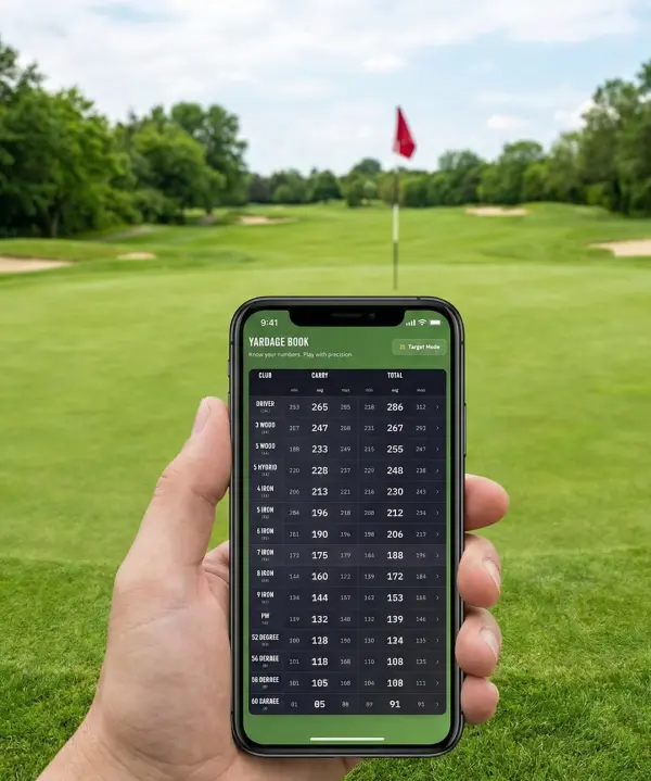 Digital Yardage Book on Mobile